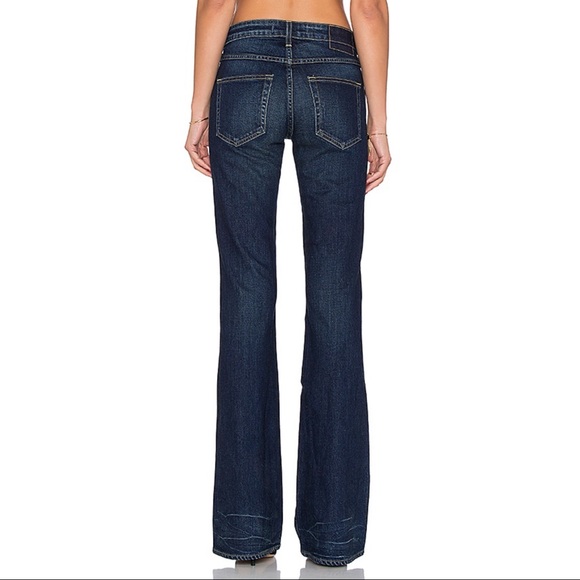 Revolve AMO kick boot jeans True Blue RELISTED - Picture 12 of 12